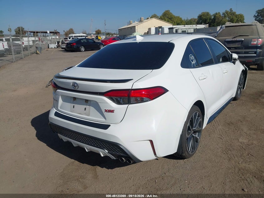 2020 Toyota Corolla VIN JTDT4RCE4LJ037046 IAAI salvage auction — FRONT END, Salvage Title, sold $7,500 on 2026-10-13 (photo 4)