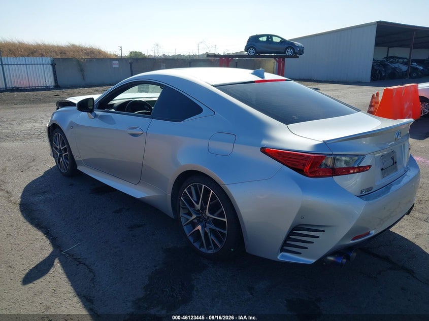 2016 Lexus Rc VIN JTHHA5BC4G5000583 IAAI salvage auction — FRONT END, Wait Title, sold $7,200 on 2026-09-27 (photo 3)