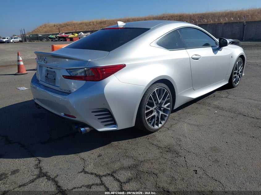 2016 Lexus Rc VIN JTHHA5BC4G5000583 IAAI salvage auction — FRONT END, Wait Title, sold $7,200 on 2026-09-27 (photo 4)