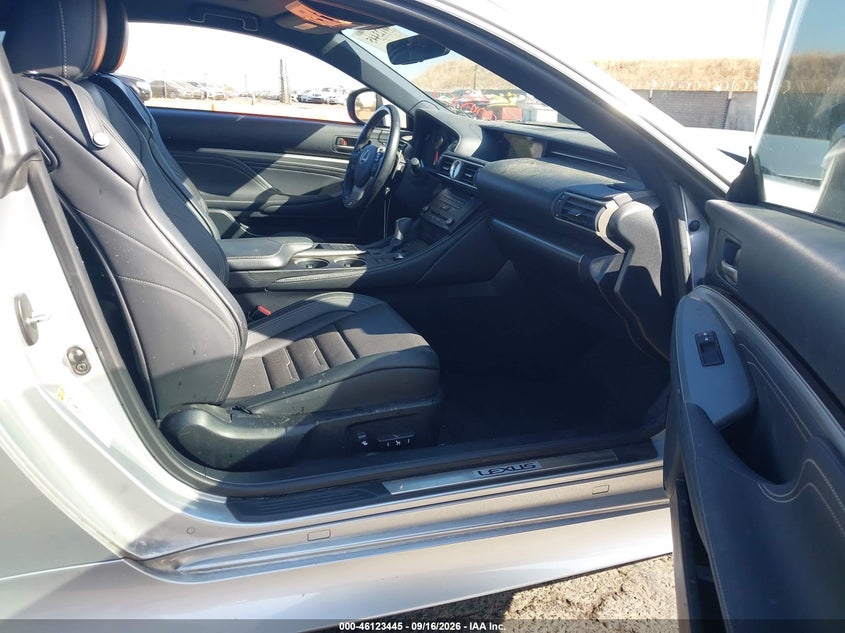 2016 Lexus Rc VIN JTHHA5BC4G5000583 IAAI salvage auction — FRONT END, Wait Title, sold $7,200 on 2026-09-27 (photo 5)