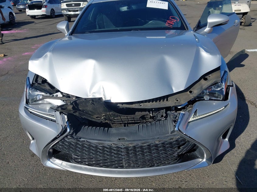 2016 Lexus Rc VIN JTHHA5BC4G5000583 IAAI salvage auction — FRONT END, Wait Title, sold $7,200 on 2026-09-27 (photo 6)