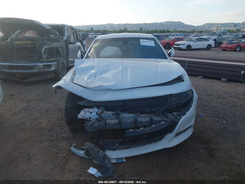 2016 Dodge Charger VIN 2C3CDXHG1GH357371 IAAI salvage auction — NORMAL WEAR, Clear-Dealer Only (Arizona), sold $775 on 2026-10-07 (photo 6)