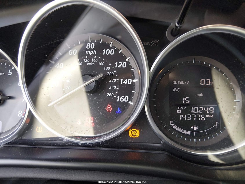 2015 Mazda Cx-5 VIN JM3KE2CY4F0456817 IAAI salvage auction — ROOF, Salvage (California), sold $2,150 on 2026-09-30 (photo 7)