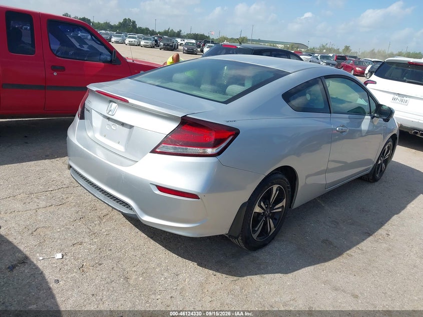 2015 Honda Civic VIN 2HGFG3B85FH525104 IAAI salvage auction — NORMAL WEAR, Clear (Florida), sold $1,600 on 2026-09-30 (photo 4)