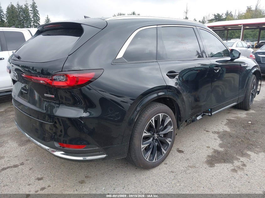 2026 Mazda Cx-90 VIN JM3KKEHC2T1370015 IAAI salvage auction — LEFT FRONT, Bill Of Sale (Washington), sold $19,500 on 2026-09-26 (photo 4)