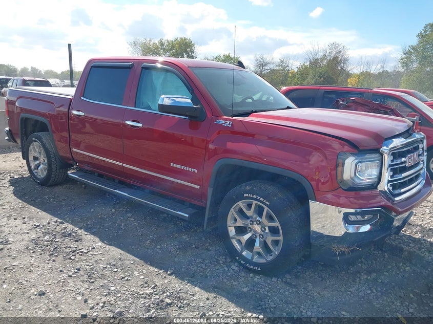 2018 Gmc Sierra 1500 VIN 3GTU2NEC9JG397281 IAAI salvage auction — LEFT FRONT, Wait Title, sold $7,950 on 2026-10-15 (photo 1)