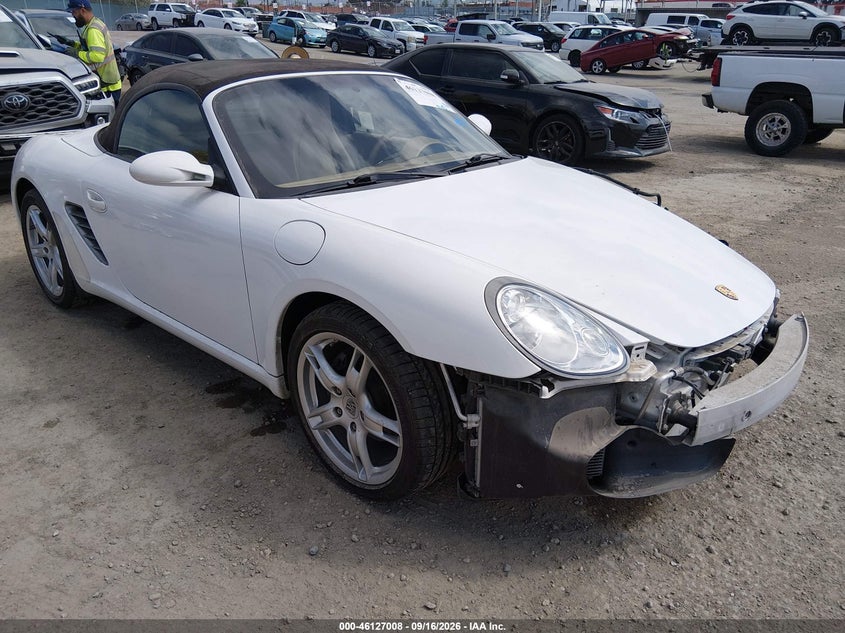 2008 Porsche Boxster VIN WP0CA29888U711044 — IAAI salvage auction photo