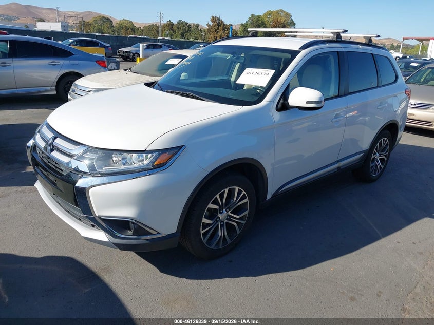 2016 Mitsubishi Outlander VIN JA4AD3A34GZ028841 IAAI salvage auction — NORMAL WEAR, Salvage Title, sold $625 on 2026-09-27 (photo 2)