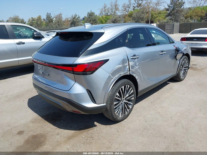 2025 Lexus Rx VIN JTJCHMAA3S2021157 IAAI salvage auction — RIGHT SIDE, Wait Title, sold $29,900 on 2026-10-05 (photo 4)