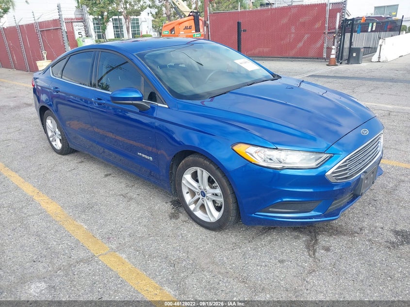 2018 Ford Fusion VIN 3FA6P0UU8JR254341 — IAAI salvage auction photo