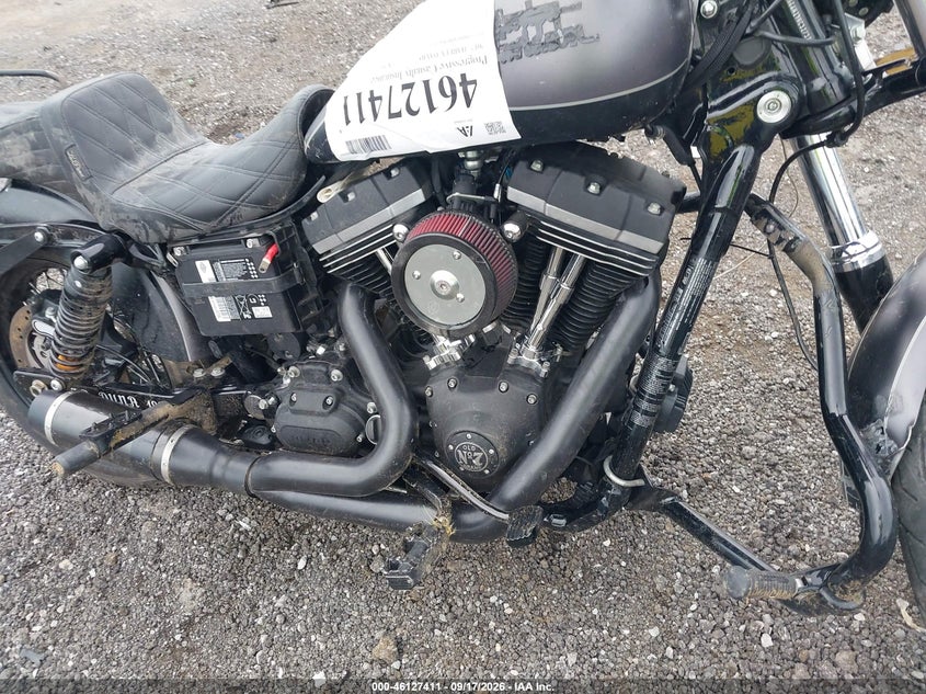 2017 Harley-davidson Street bob VIN 1HD1GXM19HC317375 IAAI salvage auction — SIDE, Salvage (Ohio), sold $1,550 on 2026-10-14 (photo 8)
