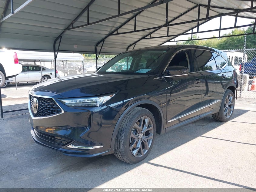 2024 Acura Mdx VIN 5J8YE1H32RL011796 IAAI salvage auction — REAR END, Wait Title, sold $10,700 on 2026-10-07 (photo 2)