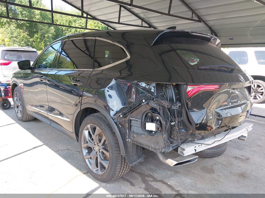 2024 Acura Mdx VIN 5J8YE1H32RL011796 IAAI salvage auction — REAR END, Wait Title, sold $10,700 on 2026-10-07 (photo 3)