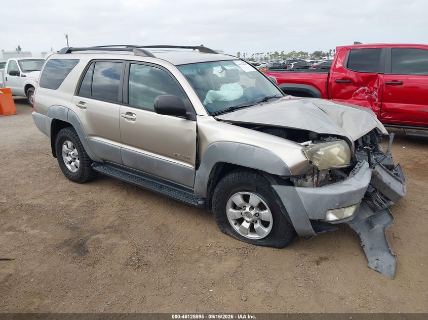 2003 Toyota 4Runner VIN JTEBT14R430005586 IAAI salvage auction — Normal Wear & Tear, Salvage, sold $1,275 on 2026-10-19 (photo 1)