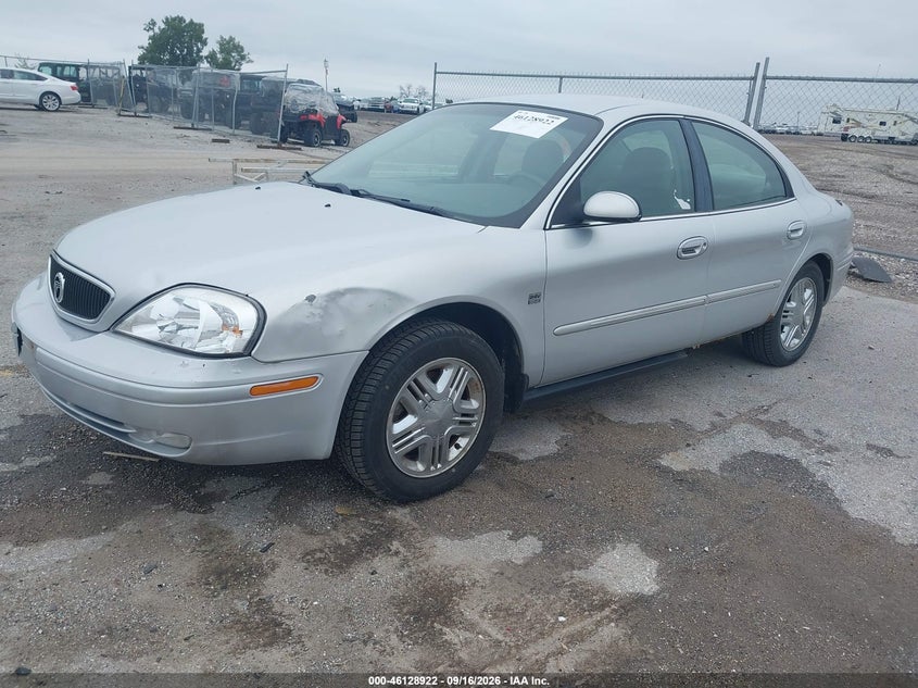 2001 Mercury Sable VIN 1MEFM55S81G633276 IAAI salvage auction — LEFT FRONT, Regular Certificate (Iowa), sold $125 on 2026-09-28 (photo 2)