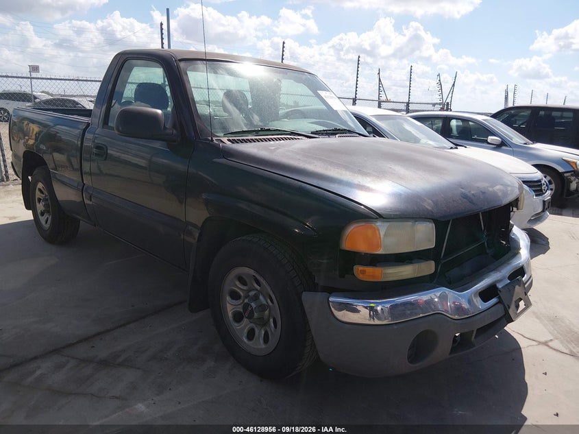 2005 Gmc SIERRA VIN 1GTEC14X15Z341971 IAAI salvage auction — FRONT END, Salvage (Texas), sold $1,500 on 2026-09-27 (photo 1)