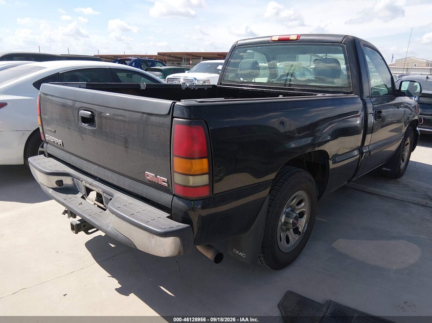 2005 Gmc SIERRA VIN 1GTEC14X15Z341971 IAAI salvage auction — FRONT END, Salvage (Texas), sold $1,500 on 2026-09-27 (photo 4)