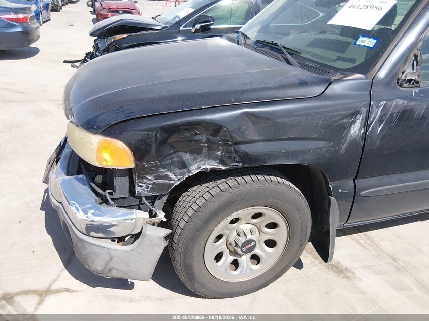 2005 Gmc SIERRA VIN 1GTEC14X15Z341971 IAAI salvage auction — FRONT END, Salvage (Texas), sold $1,500 on 2026-09-27 (photo 6)