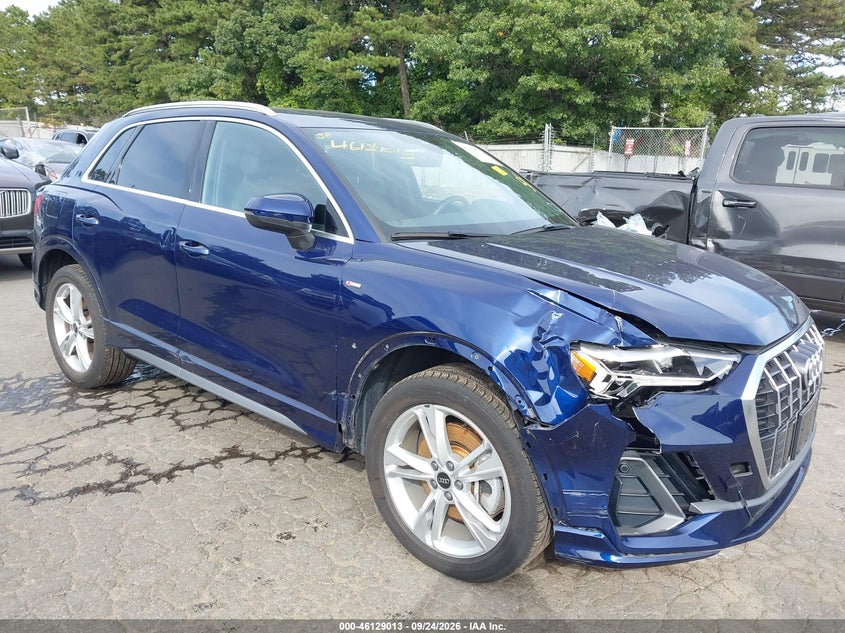 2024 Audi Q3 VIN WA1DECF3XR1185486 IAAI salvage auction — FRONT END, Mv-907A (New York), sold $25 on 2026-10-08 (photo 6)