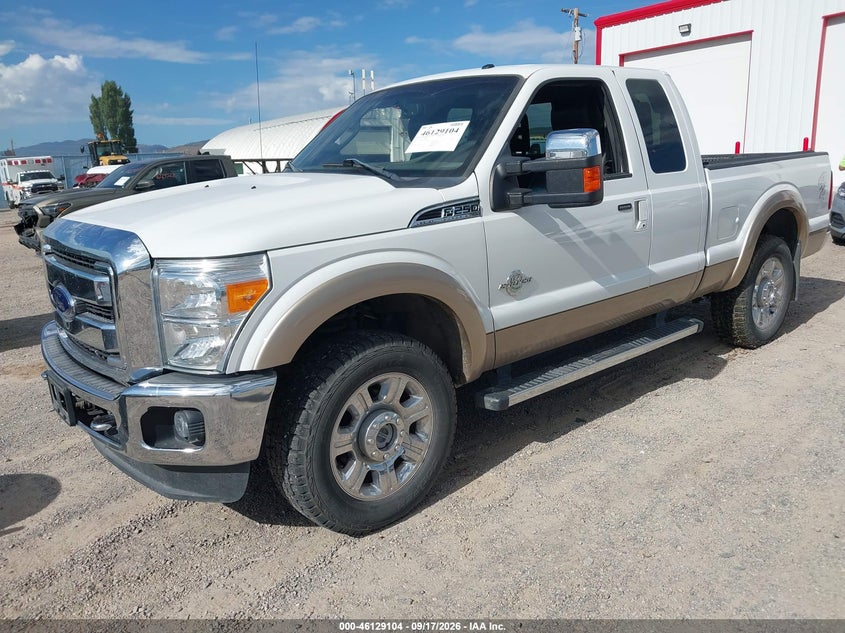 2012 Ford F250 VIN 1FT7X2BT9CEB30976 IAAI salvage auction — WATER/FLOOD, Salvage (Montana), sold $9,000 on 2026-10-14 (photo 2)