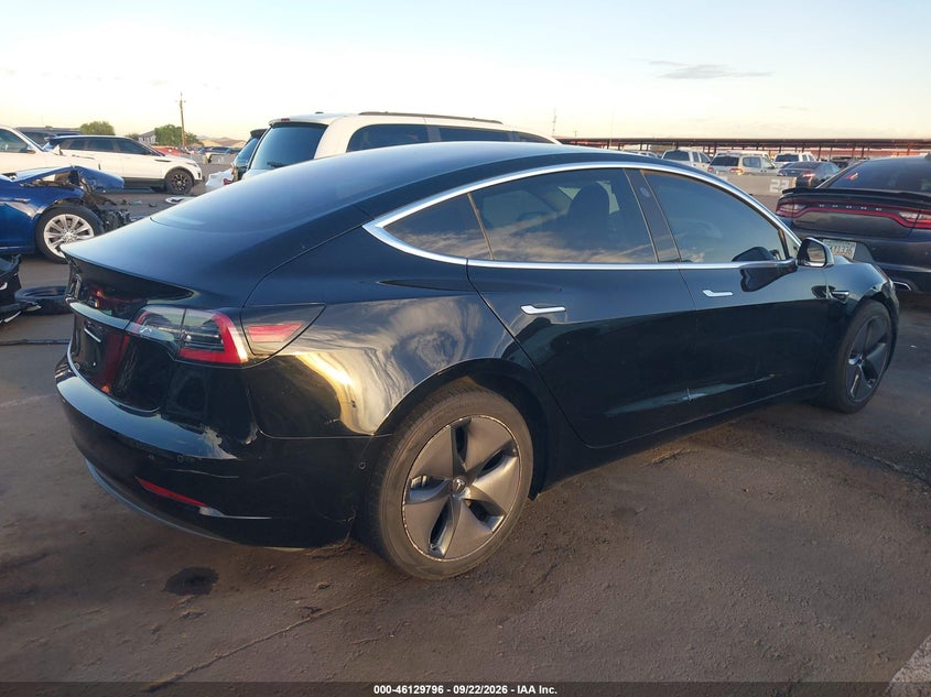 2018 Tesla Model 3 VIN 5YJ3E1EA2JF044493 IAAI salvage auction — SIDE, Salvage (Arizona), sold $6,800 on 2026-10-01 (photo 4)