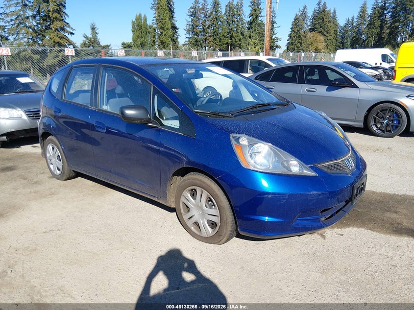 2010 Honda Fit VIN JHMGE8H25AC020778 — IAAI salvage auction photo