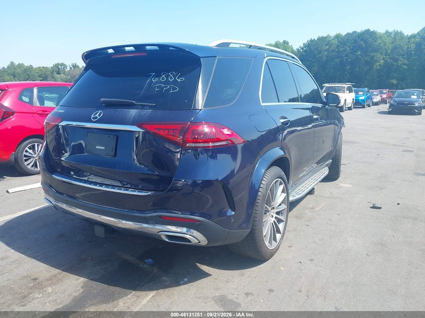 2021 Mercedes-benz Gle VIN 4JGFB4JB1MA359073 IAAI salvage auction — FRONT END, Salvage Title, sold $12,300 on 2026-10-03 (photo 4)