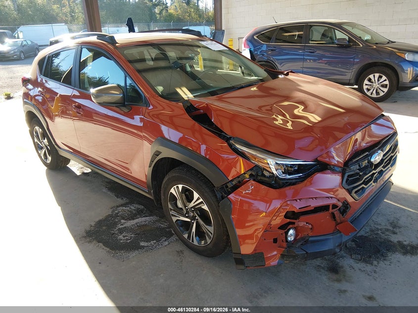 2024 Subaru Xv VIN JF2GUADC5RH855208 IAAI salvage auction — FRONT END, Wait Title, sold $6,450 on 2026-10-08 (photo 1)