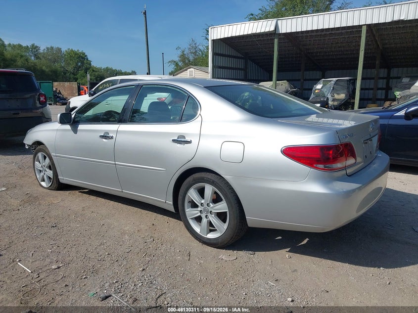 2005 Lexus Es 330 VIN JTHBA30G655104635 IAAI salvage auction — NORMAL WEAR, Clear (Kansas), sold $0 on 2026-09-26 (photo 3)