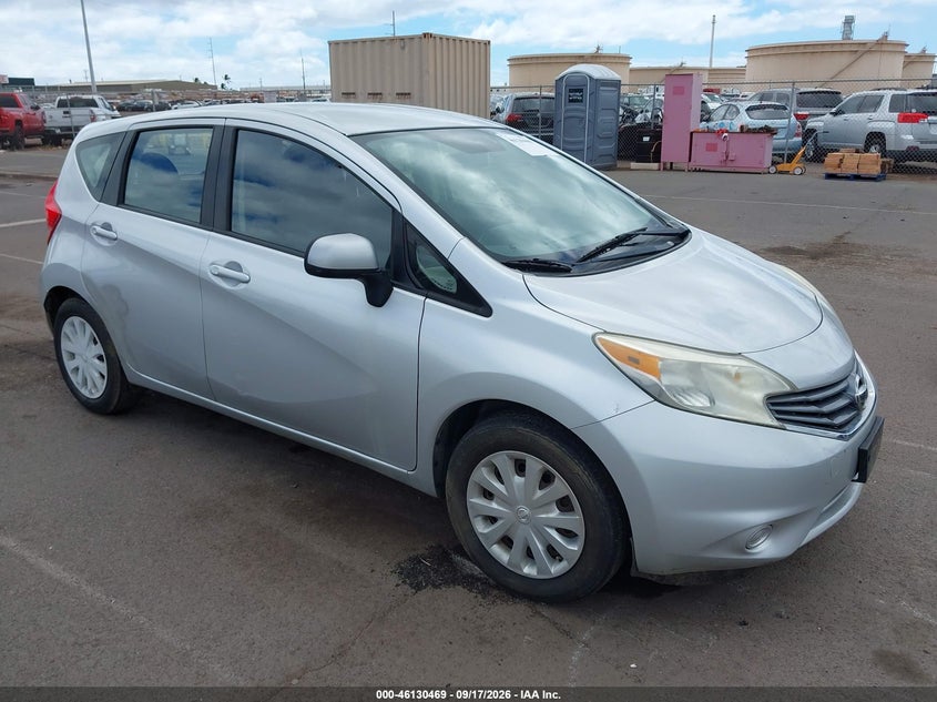 2014 Nissan Versa note VIN 3N1CE2CP6EL397973 IAAI salvage auction — RIGHT SIDE, Clear (Hawaii), sold $1,100 on 2026-09-25 (photo 1)