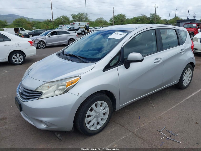 2014 Nissan Versa note VIN 3N1CE2CP6EL397973 IAAI salvage auction — RIGHT SIDE, Clear (Hawaii), sold $1,100 on 2026-09-25 (photo 2)