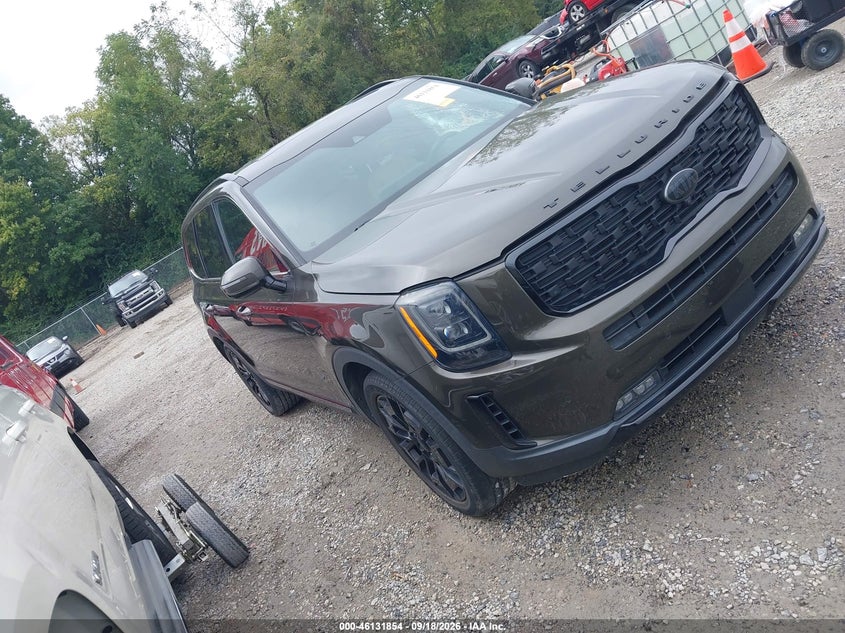 2021 Kia Telluride VIN 5XYP5DHC4MG098200 — IAAI salvage auction photo