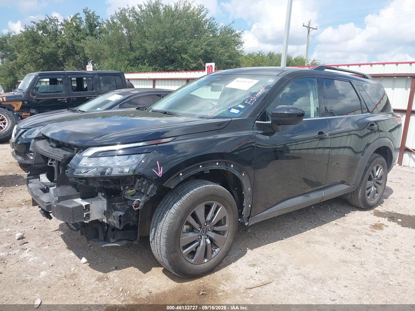 2026 Nissan Pathfinder VIN 5N1DR3BS8TC218564 IAAI salvage auction — FRONT END, Enterprise Vehicles Clear Only (Texas), sold $0 on 2026-09-23 (photo 2)