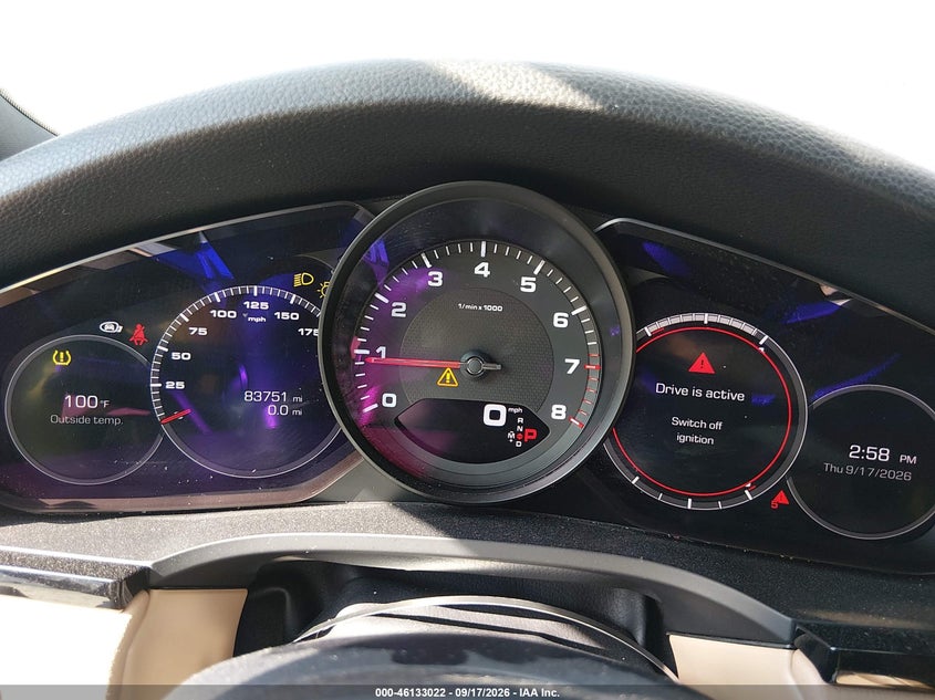2019 Porsche Cayenne VIN WP1AA2AY9KDA08576 IAAI salvage auction — SIDE, Wait Title, sold $12,300 on 2026-10-08 (photo 7)