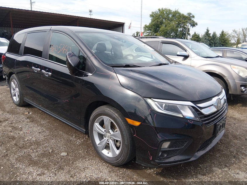 2018 Honda Odyssey VIN 5FNRL6H70JB069728 — IAAI salvage auction photo