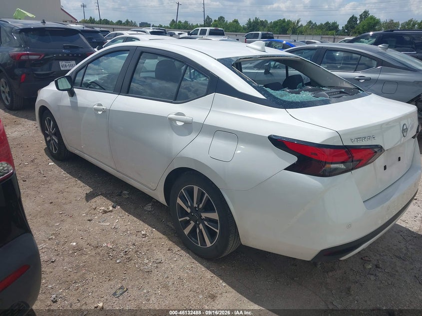 2025 Nissan Versa VIN 3N1CN8EV7SL838097 IAAI salvage auction — REAR END, Enterprise Vehicles Clear Only (Florida), sold $25 on 2026-09-24 (photo 3)