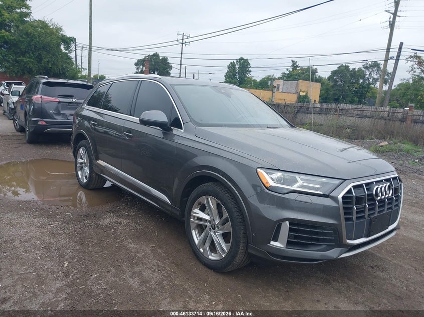 2021 Audi Q7 VIN WA1LXAF72MD038342 — IAAI salvage auction photo