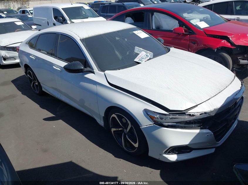 2022 Honda Accord VIN 1HGCV1F33NA103406 — IAAI salvage auction photo