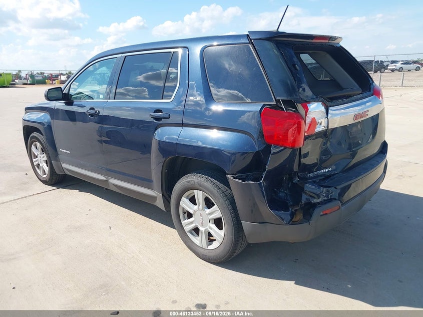 2015 Gmc Terrain VIN 2GKALMEK7F6397613 IAAI salvage auction — REAR END, Salvage (Texas), sold $1,450 on 2026-10-08 (photo 3)