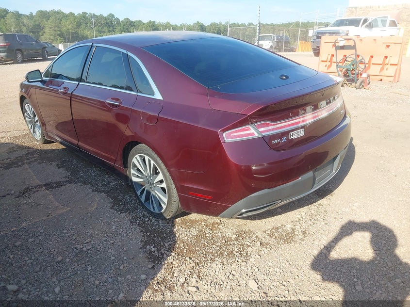 2017 Lincoln Mkz VIN 3LN6L5E96HR646379 IAAI salvage auction — NORMAL WEAR, Clear (Alabama), sold $1,250 on 2026-10-14 (photo 3)