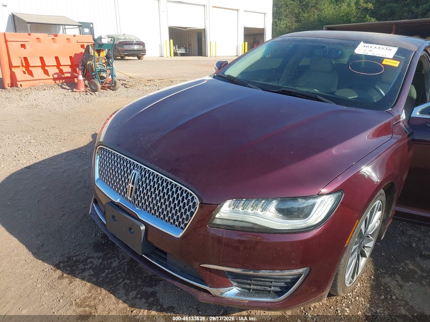 2017 Lincoln Mkz VIN 3LN6L5E96HR646379 IAAI salvage auction — NORMAL WEAR, Clear (Alabama), sold $1,250 on 2026-10-14 (photo 6)