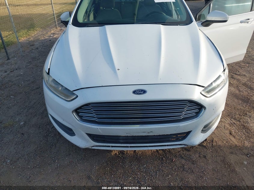 2013 Ford Fusion VIN 3FA6P0G79DR214859 IAAI salvage auction — FRONT END, Original (Texas), sold $0 on 2026-09-27 (photo 6)