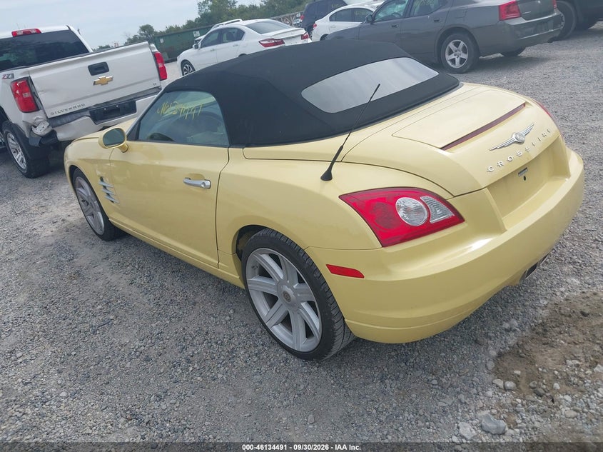 2005 Chrysler Crossfire VIN 1C3AN65L85X055617 IAAI salvage auction — FRONT END, Salvage (Ohio), sold $800 on 2026-10-10 (photo 3)