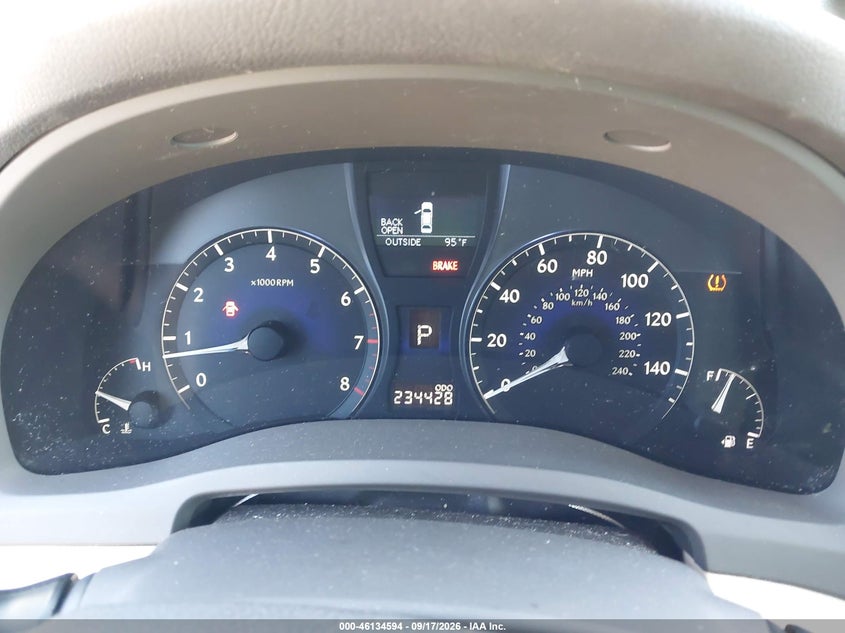 2010 Lexus Rx 350 VIN JTJBK1BA3A2432261 IAAI salvage auction — FRONT END, Salvage (North Carolina), sold $3,600 on 2026-10-09 (photo 7)