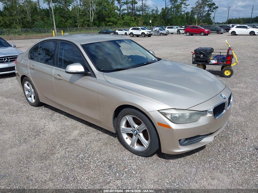 2014 BMW 3 Series VIN WBA3B1C50EK131801 IAAI salvage auction — FRONT END, Clear (Florida), sold $775 on 2026-09-26 (photo 1)