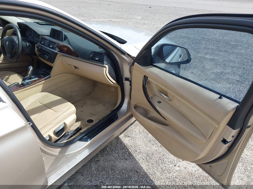 2014 BMW 3 Series VIN WBA3B1C50EK131801 IAAI salvage auction — FRONT END, Clear (Florida), sold $775 on 2026-09-26 (photo 5)
