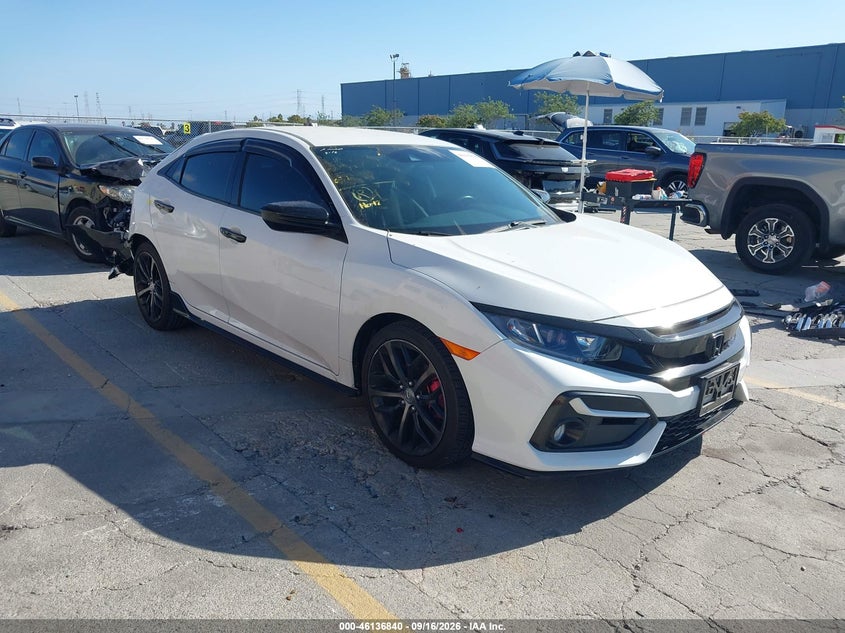 2021 Honda Civic VIN SHHFK7H46MU420386 — IAAI salvage auction photo