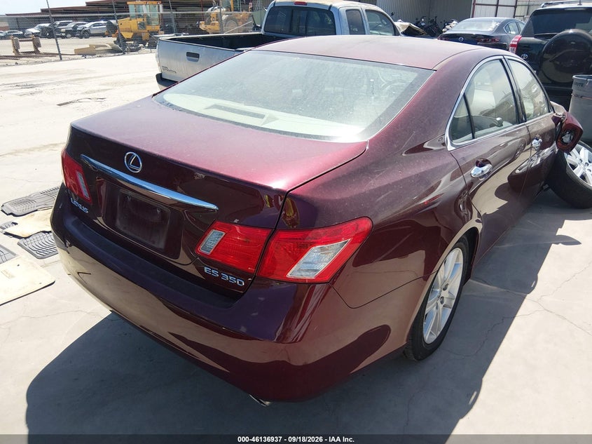 2007 Lexus Es 350 VIN JTHBJ46G672091824 IAAI salvage auction — RIGHT FRONT, Salvage (Texas), sold $3,150 on 2026-10-05 (photo 4)