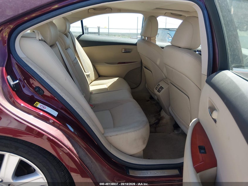 2007 Lexus Es 350 VIN JTHBJ46G672091824 IAAI salvage auction — RIGHT FRONT, Salvage (Texas), sold $3,150 on 2026-10-05 (photo 8)