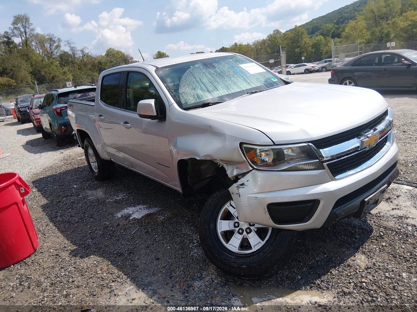 2019 Chevrolet Colorado VIN 1GCGTBENXK1127387 IAAI salvage auction — FRONT END, Salvage (Virginia), sold $5,000 on 2026-10-06 (photo 1)
